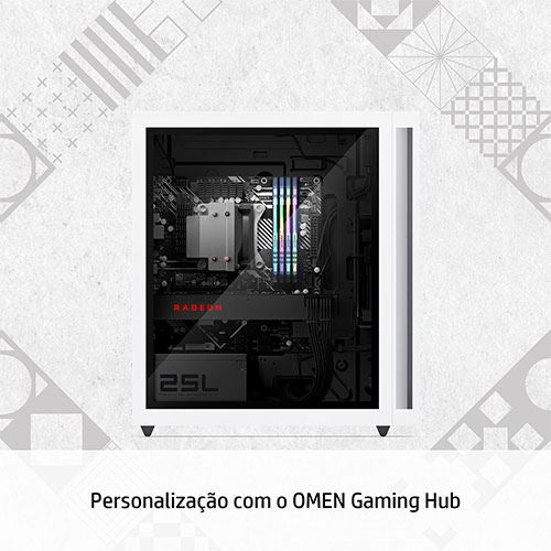 Desktop Gaming HP OMEN 25L GT15-0026np | GeForce RTX 3060 Ti | Ryzen 7 5700 | 16GB | 512GB SSD