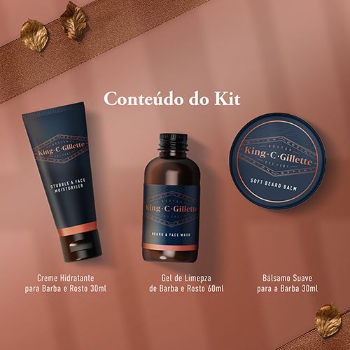Pack Máquina de Barbear Braun Series 5 BT5450 - Preto + Mini Kit de Viagem King.C.Gillete