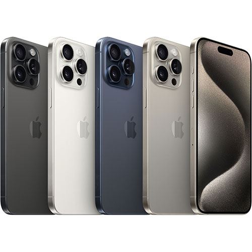 Apple iPhone 15 Pro Max - 256GB - Titânio Natural - Recondicionado - REtech - Grade A