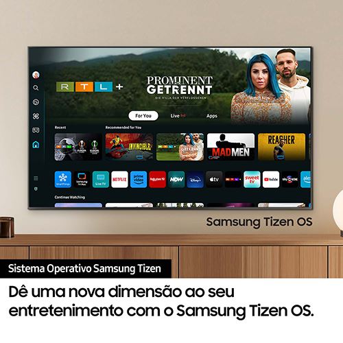 Smart TV Samsung 85" NeoQLED 4K 85QN90 - 216 cm