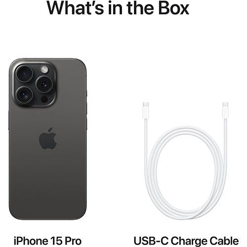 Apple iPhone 15 Pro - 256GB - Titânio Preto