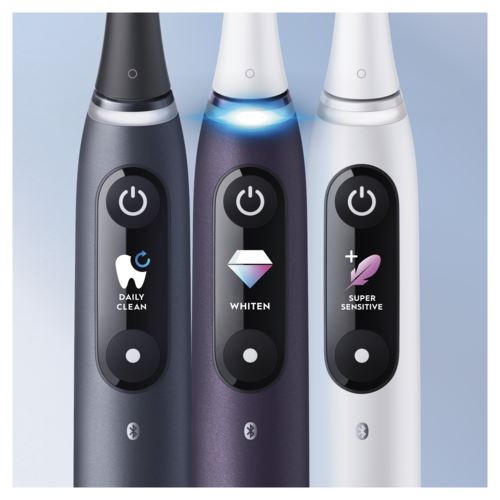 Escova de Dentes Elétrica  Oral-B iO 8S + Estojo de Viagem - Violeta