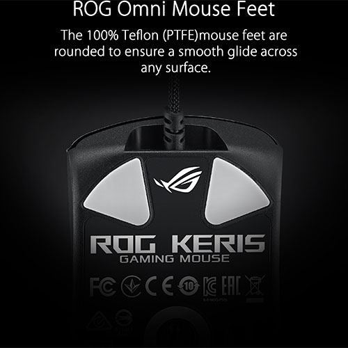 Rato Gaming Asus ROG Keris - Preto