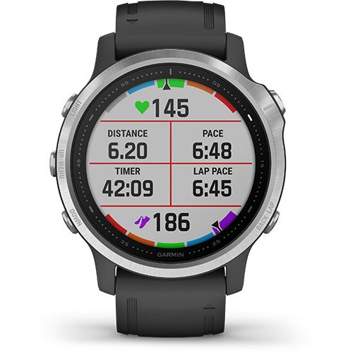 Relógio Desporto Garmin Fénix 6S 42mm - Prateado | Preto