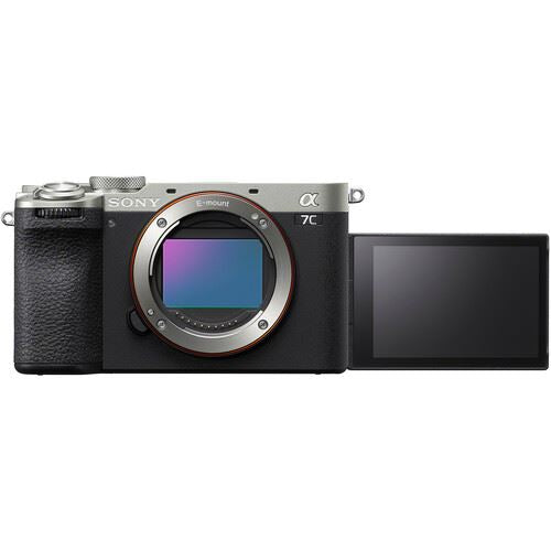 Máquina Fotográfica Mirrorless Sony Alpha a7C II - Prateado + FE 28-60mm f/4-5.6