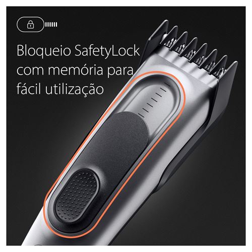 Aparador de Cabelo Braun Hairclipper Series 7 HC7390