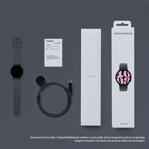 Smartwatch Samsung Galaxy Watch6 LTE 40mm - Preto