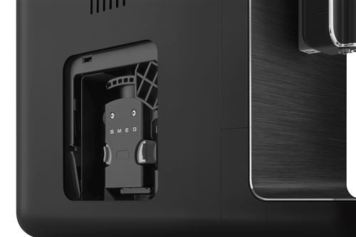 Máquina de Café Automática Smeg com Vapor Anni 50 - Preto