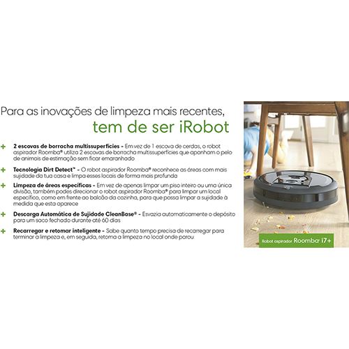 Aspirador Robot iRobot Roomba i7