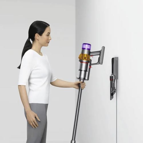 Aspirador Vertical Dyson Cyclone V15 Detect Absolute- Amarelo/Níquel