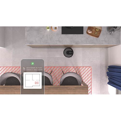 Aspirador Robot iRobot Roomba Combo i8+