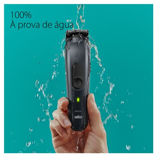 Aparador de Barba Braun All In One Serie 7 MGK7460 - Preto