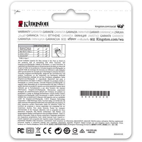 Pen USB 3.0 Kingston DataTraveler G4 - 64GB