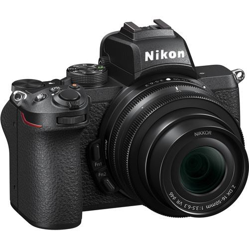 Máquina Fotográfica Mirrorless Nikon Z50 16-50mm + 50-250mm + Cartão de Memória SD 64GB