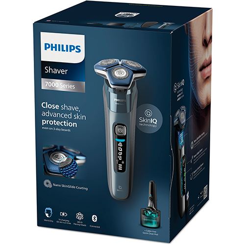 Máquina de Barbear Philips Shaver Series 7000 S7882/55 - Azul