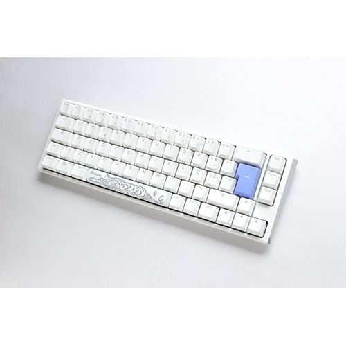 Teclado Gaming Mecânico Ducky ONE 3 Classic SF Pure White RGB - Layout PT - MX Silver