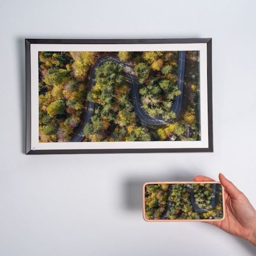 Moldura Digital Agfa Realiview 17" HD Wi-Fi 32GB - Preto