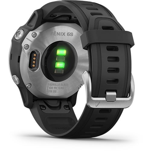 Relógio Desporto Garmin Fénix 6S 42mm - Prateado | Preto