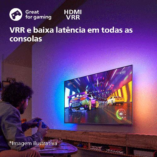 Smart TV Philips 55'' UHD 4K 55PUS8319 140cm