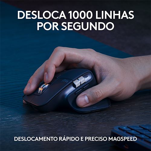Conjunto Logitech Teclado MX Keys S + Rato MX Master 3S - Preto