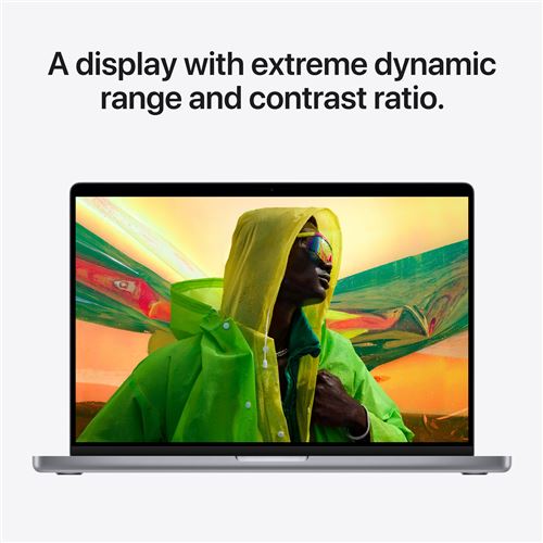 Apple MacBook Pro Cinzento Sideral Z15G - Portátil 14" M1 PRO 8 Core 16GB 512GB SSD