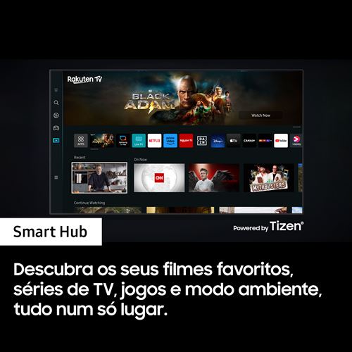 Smart TV Samsung 50" LED UHD 4K 50CU8505 127cm