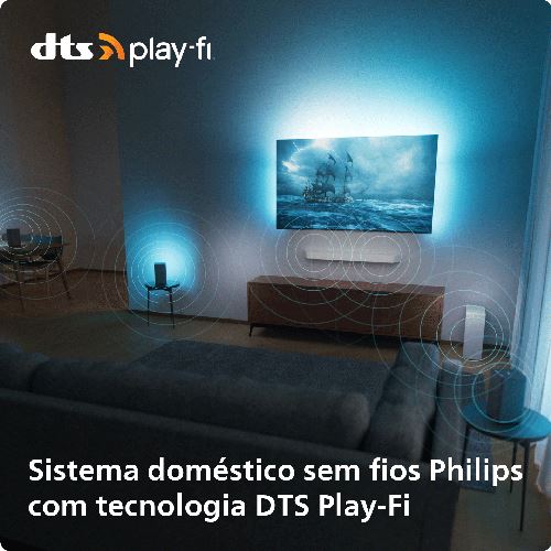 Smart TV Philips 65'' OLED UHD 4K 65OLED819 165cm