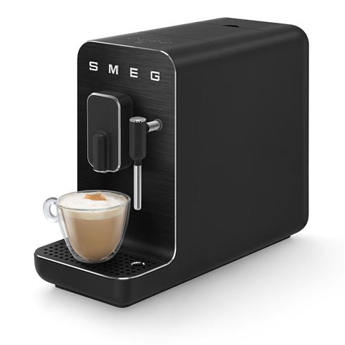 Máquina de Café Automática Smeg com Vapor Anni 50 - Preto