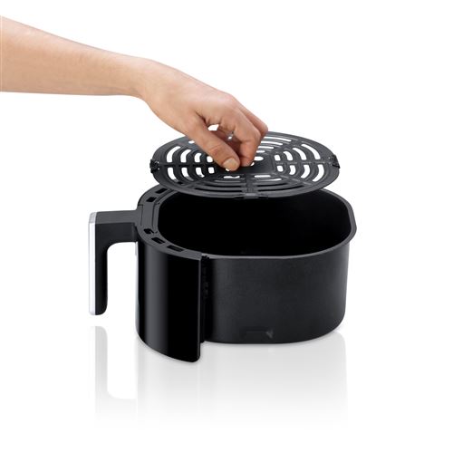 Fritadeira sem óleo com janela Flama AirFryer - 4.5 L - Preto