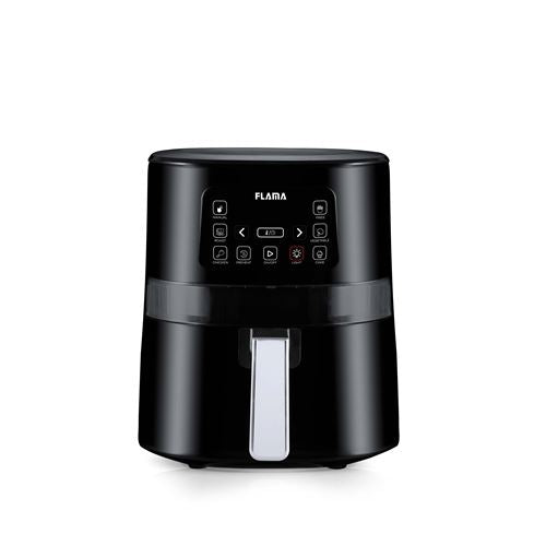 Fritadeira sem óleo com janela Flama AirFryer - 4.5 L - Preto