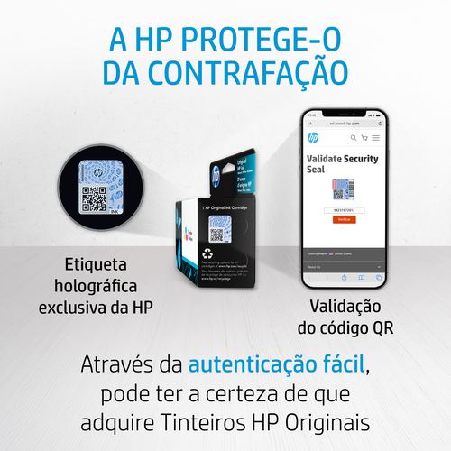 Tinteiro HP Original 912XL - 3YL84AE - Preto - Elegível para o HP Instant Ink