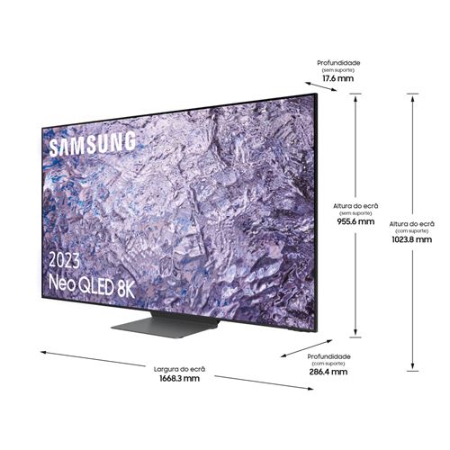 Smart TV Samsung 75'' Neo QLED 8K 75QN800C 190cm