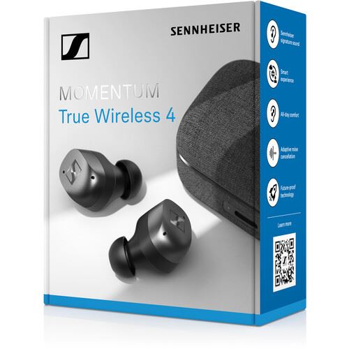 Auriculares True Wireless Bluetooth Sennheiser Momentum 4 - Black