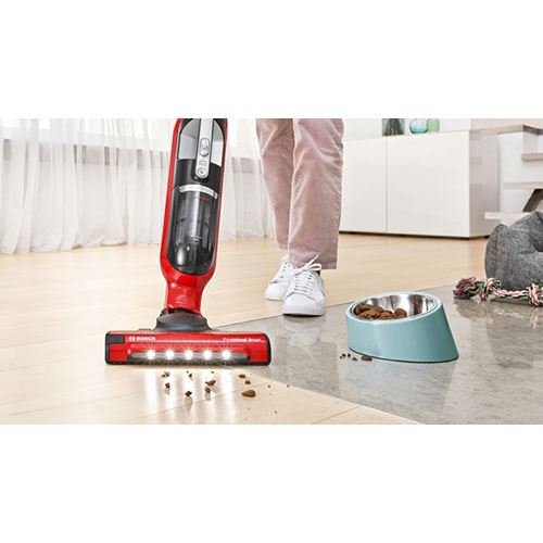 Aspirador Vertical Bosch Serie 4 Flexxo 28 Vmax Pro Animal BBH3ZOO28 - Vermelho