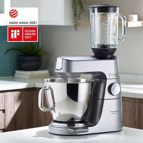 Robot de Cozinha Kenwood Titanium Chef Baker XL KVL85.124SI