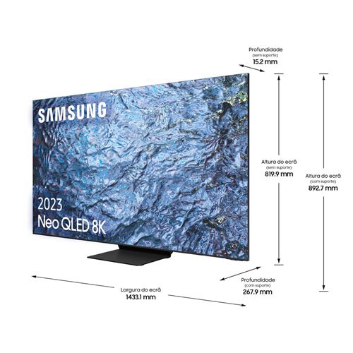Smart TV Samsung 65'' Neo QLED 8K 65QN900C 165cm