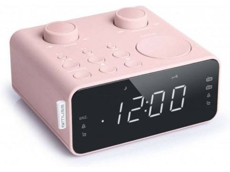 Rádio Despertador Muse M-17 CPK Rosa