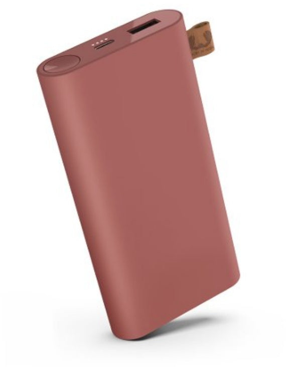 Powerbank Fresh'n Rebel 6000 mAh USB-C Vermelho