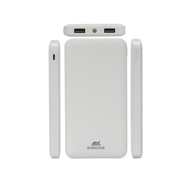 Powerbank Rivacase 10000mAh VA2010 Branco
