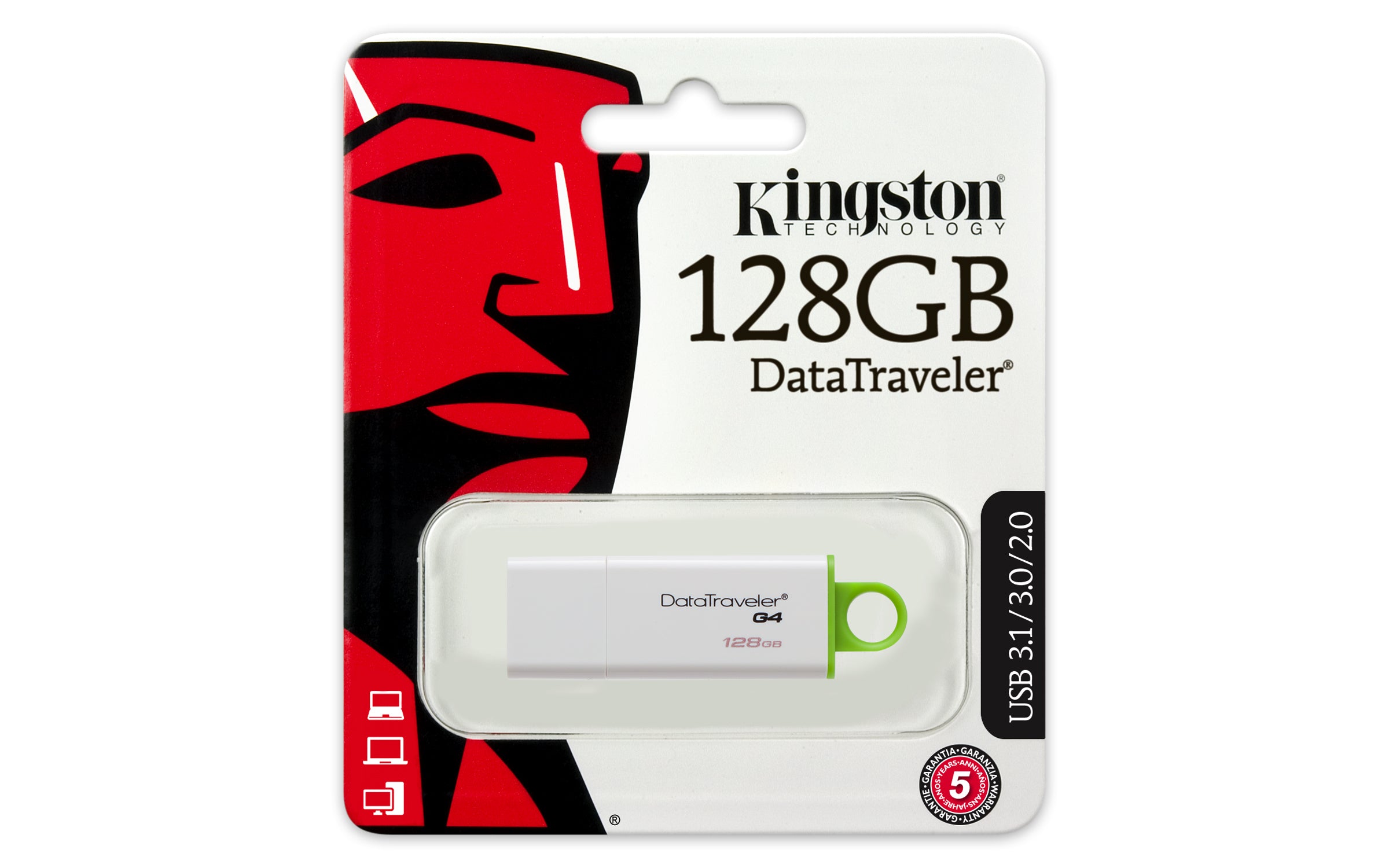 Pen USB Kingston DTIG4 128GB USB 3.0 Datatraveler