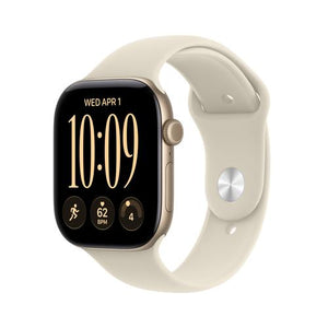 Apple Watch Series 12 GPS - 46mm - Alumínio Dourado-Claro | Sport Band - Areia - S/M