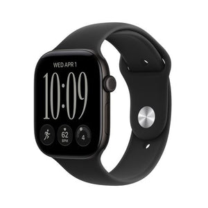 Apple Watch Series 12 Celular - 46mm - Alumínio Preto | Sport Band - Preto - M/L