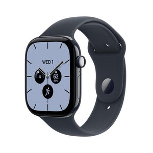 Apple Watch Series 12 Celular - 46mm - Cerâmica Azul Noite | Sport Band - Azul Navy - M/L