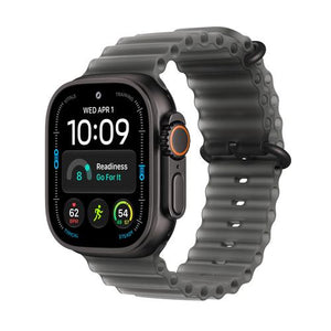 Apple Watch Ultra 4 Celular - 49mm - Titânio Preto | Ocean Band - Preto Translúcido