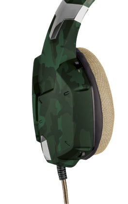 Headset Gaming Trust 20865 GXT 322C Camo Verde