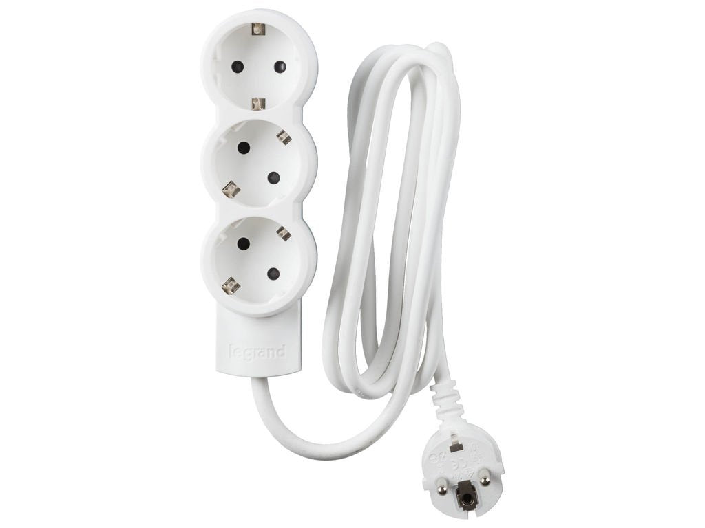 Extensão Elétrica Legrand 3 Tomadas 3X2P+T STAND 1.5MT