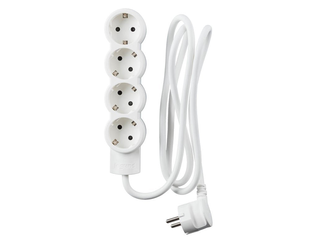 Extensão Elétrica Legrand 4 Tomadas 4X2P+T Stand 1.5MT