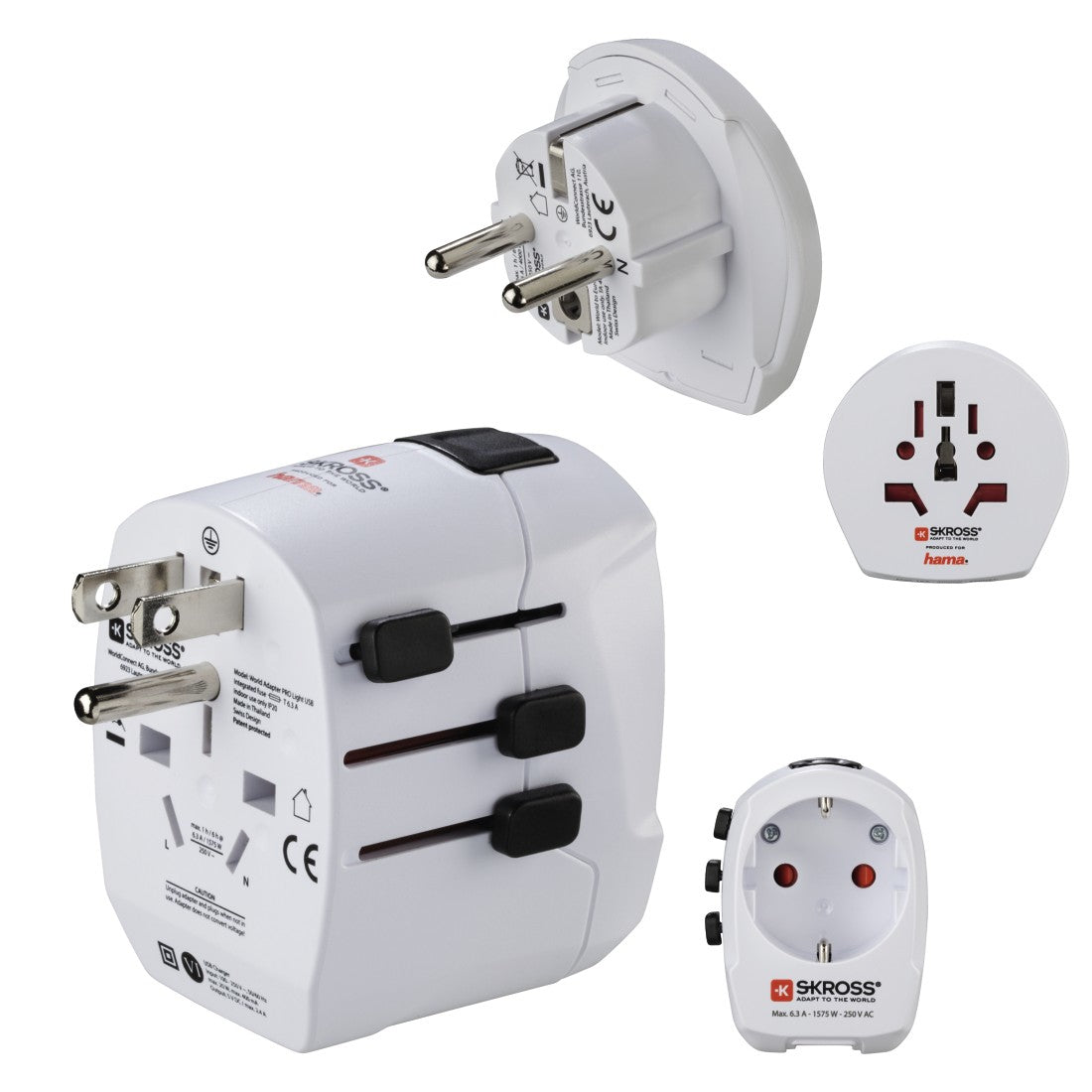 Adaptador de Viagem Hama Universal 137383