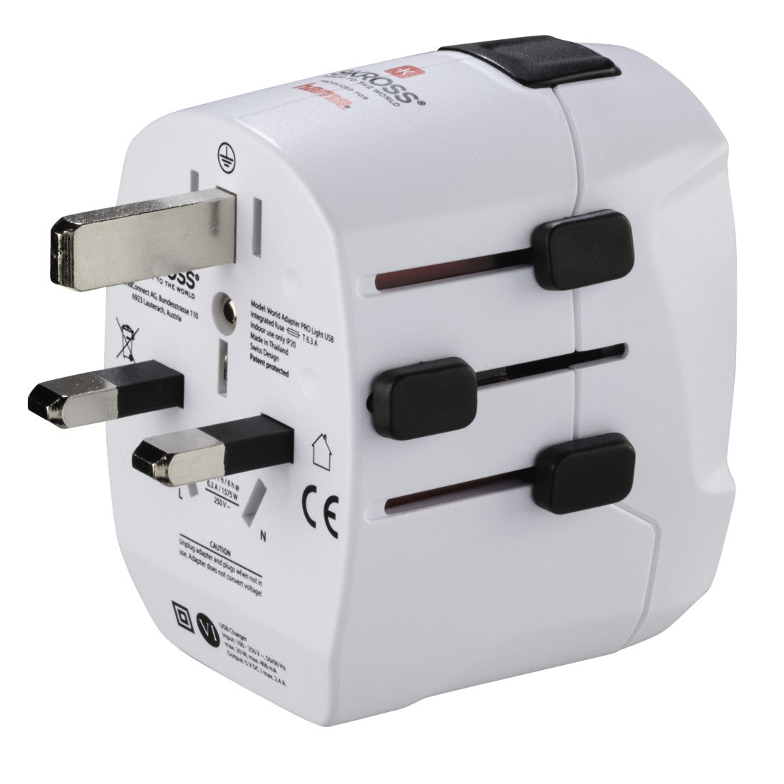 Adaptador de Viagem Hama Universal 137383