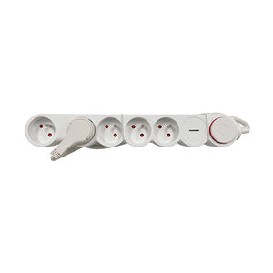 Extensão Elétrica ACCSUP 5 Tomadas c/ Interruptor Proteção Raios 1,5m